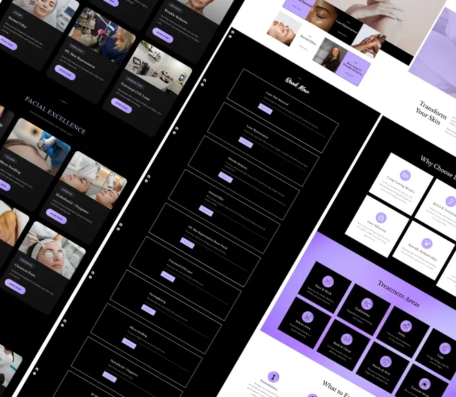 Carter Skin, Beauty & Skincare website project by The Websloop